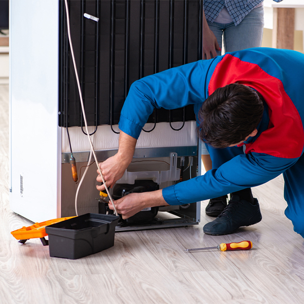 how long does it usually take to repair a refrigerator in Shelburn IN